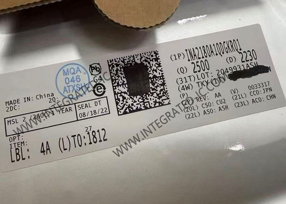 INA2180A1QDGKRQ1 Integrated Circuit Chip 350kHz Current Sense Amplifier VSSOP8