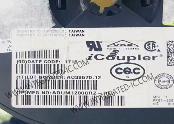 ADUM1200CRZ Integrated Circuit Chip 2500 Vrms Dual-Channel Digital Isolators SOIC-8
