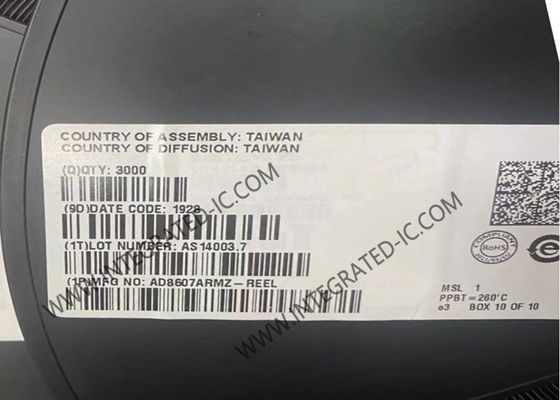 AD8607ARMZ Integrated Circuit Chip Operational Amplifiers MSOP8 Precision Op Amps Chip