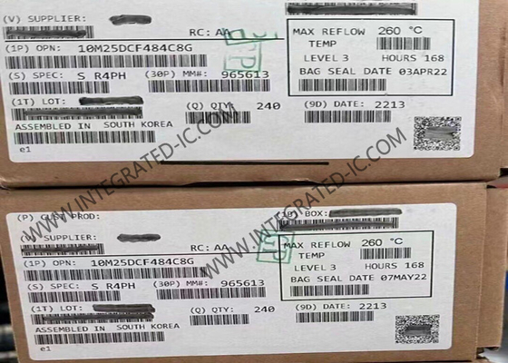 Field Programmable Gate Array 10M25DCF484C8G 675kbit FBGA-484 1.2V MAX 10 Field Programmable Gate Array