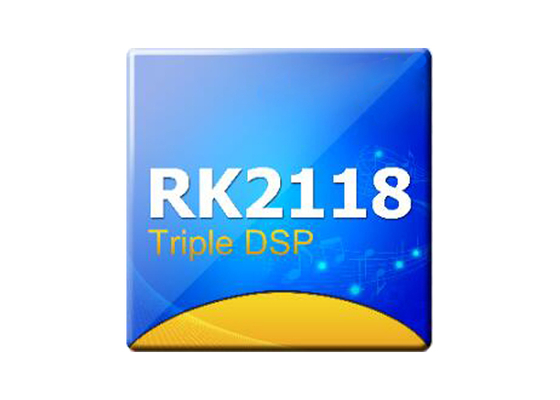 RK2118M AI Processor Chip Automotive AI Audio Processor AIoT Processor Tri-Core HiFi4 DSP