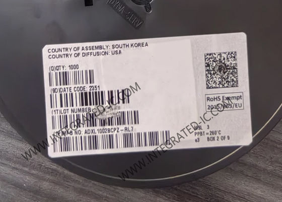 Sensor IC ADXL1002BCPZ 21kHz Low Noise High Frequency MEMS Accelerometers