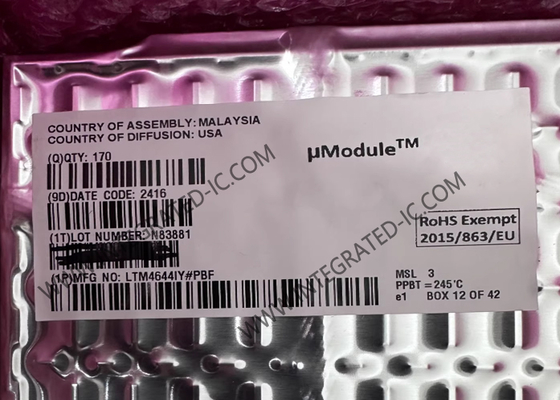 LTM4644IY Integrated Circuit Chip 4A Configurable Quad DC/DC µModule Regulator