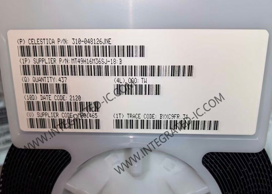 MT49H16M36SJ-18:B Memory IC Chip 576Mbit CIO RLDRAM 2 DRAM Memory IC FBGA144