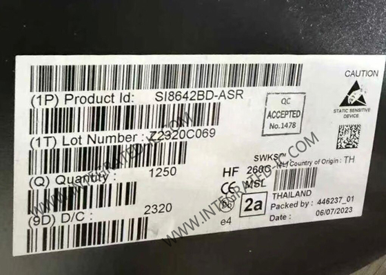 SI8642BD-ASR Integrated Circuit Chip Low-Power Quad-Channel 150Mbps Digital Isolators