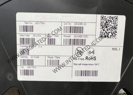 AON7934 Integrated Circuit Chip 30V Dual Asymmetric N-Channel MOSFET Transistors