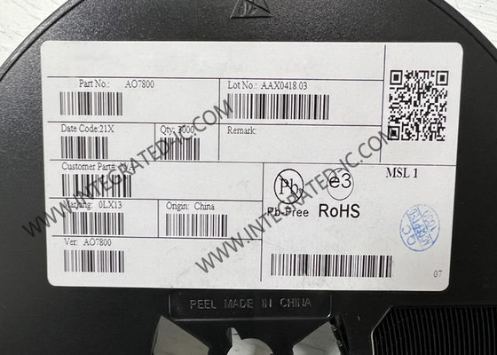 AO7800 Integrated Circuit Chip 20V Dual N-Channel MOSFET Transistors Low Voltage MOSFETs