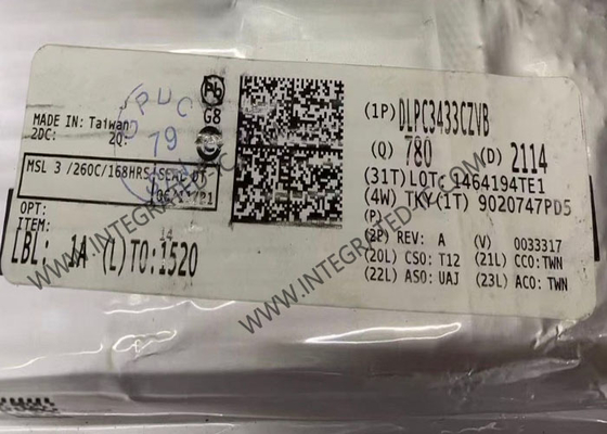 DLPC3433CZVB Integrated Circuit Chip High Resolution Display Controller NFBGA-176 Package