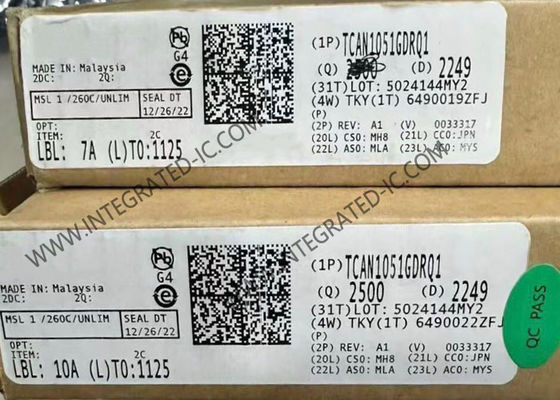 TCAN1051GDRQ1 Integrated Circuit Chip 5Mbps Automotive CAN Transceiver