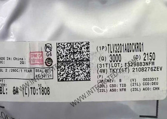 TLV3201AQDCKRQ1 Automotive Integrated Circuit Chip with High Speed 40 ns Low-Power Consumption 40 µA and Low Offset Voltage 1 mV