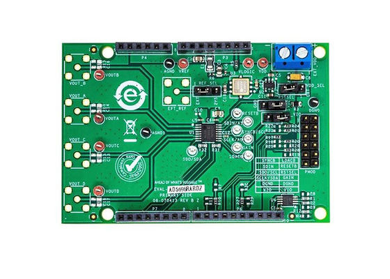 EVAL-AD5696RARDZ Embedded Solutions Quad Channel 16-Bit DAC Evaluation Expansion Board