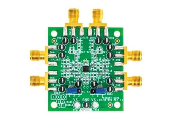 EVAL-ADA4097-2EBZ Embedded Solutions Evaluation Board For The ADA4097-2 Amplifier