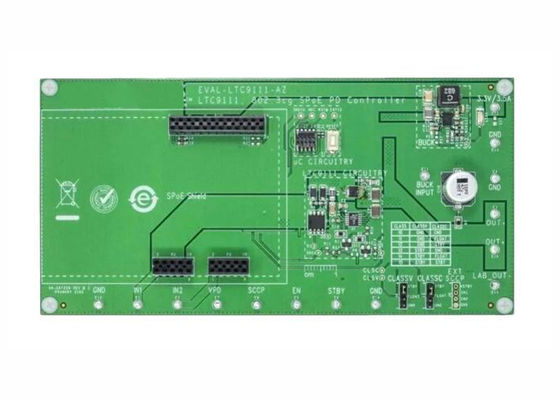 EVAL-LTC9111-AZ Embedded Solutions Evaluation Motherboard LTC9111 SPoE PD Motherboard