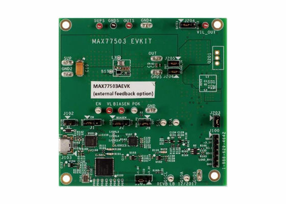 MAX77503AEVKIT Embedded Solutions MAX77503A Buck Converter Evaluation Board