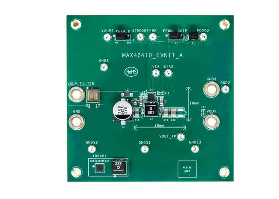 MAX42410EVKIT Embedded Solutions 4.5V To 36V Synchronous Buck Converter Evaluation Board
