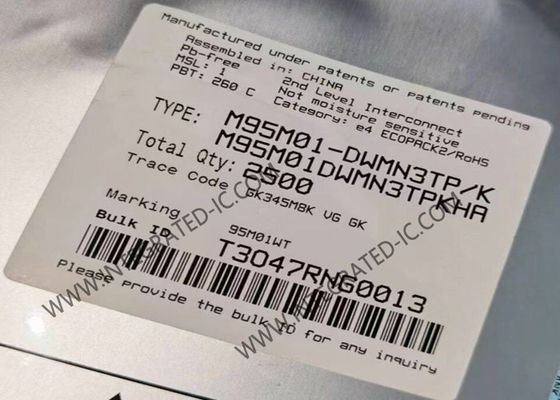 M95M01-DWMN3TP/K Memory IC Chip 1Mbit EEPROM Memory IC With High Speed Clock