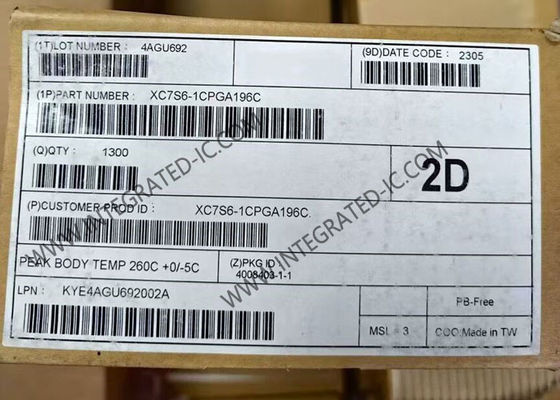 XC7S6-1CPGA196C Spartan-7 FPGA with 196-CSPBGA 6000 Logic Elements and 100 I/O for High Performance Applications