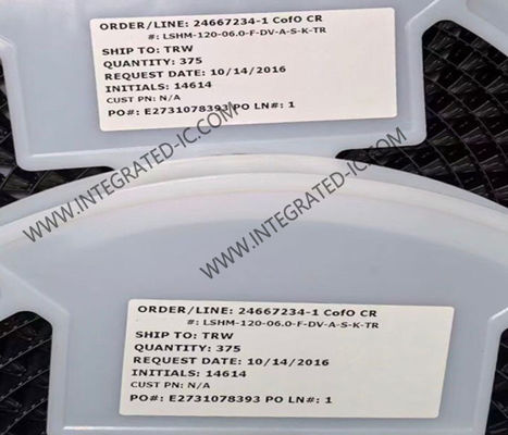 LSHM-120-06.0-F-DV-A-S-K-TR LSHM Razor Beam Connectors 0.50mm Pitch 40 Position High-Speed 14 Gbps Hermaphroditic for Board-to-Board Applications