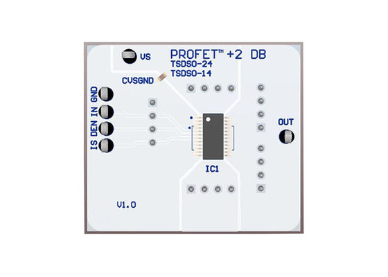PROF-2-BTS7004-1EPR-DB Embedded Solutions 4.1V To 28V Switch Power Management Evaluation Board
