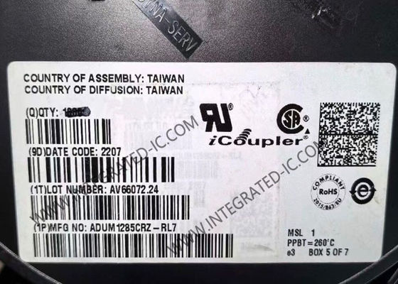 ADUM1285CRZ Integrated Circuit Chip 3kV RMS Dual Channel Digital Isolator for High Voltage Isolation