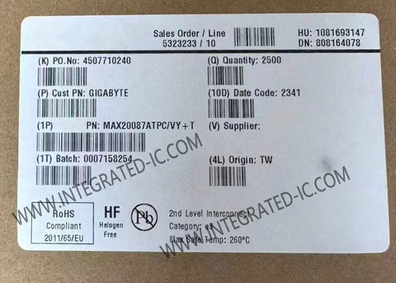 MAX20087ATPC Integrated Circuit Chip with 600mA Load Current 3V to 15V Input Supply and 26V Short-to-Battery Isolation