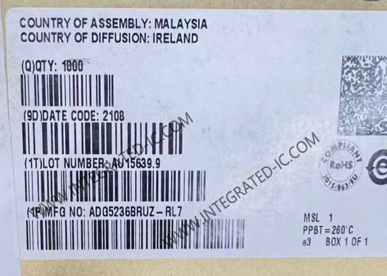 ADG5236BRUZ Integrated Circuit IC Chip with 2 Channel Dual SPDT Switches 200 Ohms On Resistance and 9V to 40V Supply Voltage