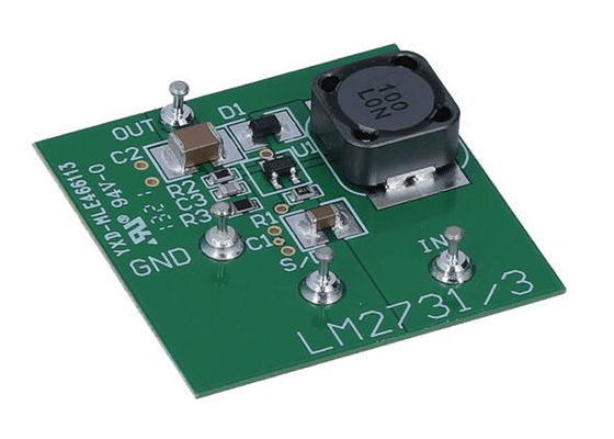 LM2733YEVAL Embedded Solutions 600kHz LM2733 Boost Converters Evaluation Board