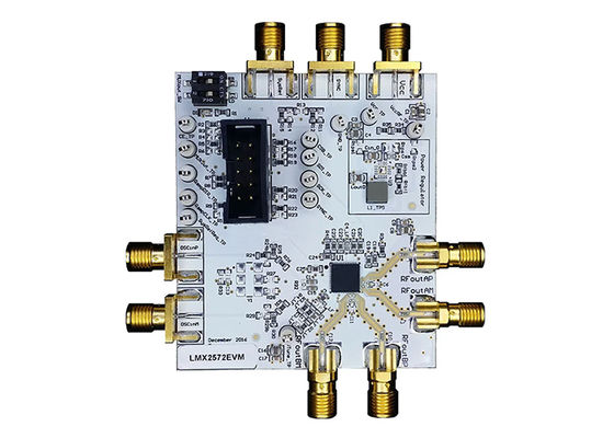 LMX2572EVM Embedded Solutions Frequency Synthesizer Timing Evaluation Board