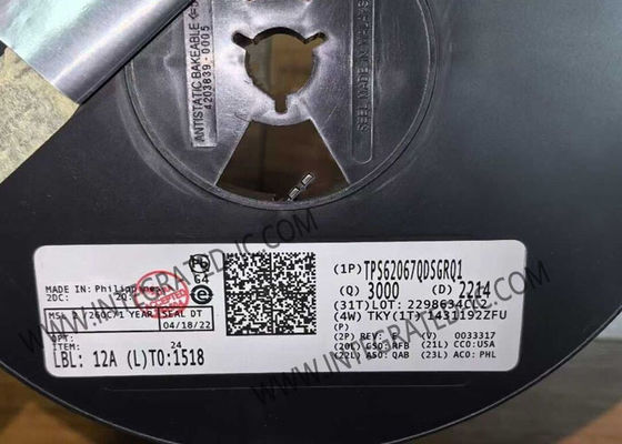 TPS62067QDSGRQ1 3MHz 2A Automotive Step-Down Converter Integrated Circuit Chip with Synchronous Buck Topology