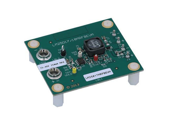 LM25017MRFBEVM Embedded Solutions Evaluation Module LM25017 Buck Regulator Evaluation Board