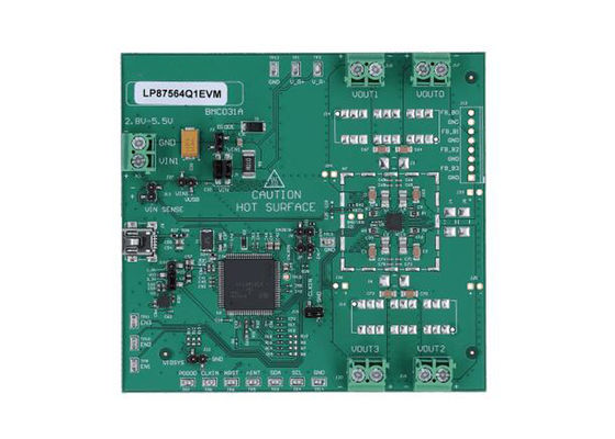 LP87564Q1EVM Embedded Solutions Single Phase 4A Buck Converters Evaluation Board