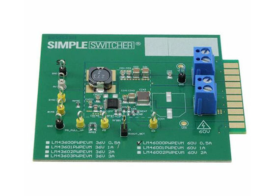 LM46000PWPEVM Embedded Solutions 500mA Synchronous Step Down Converter Evaluation Board