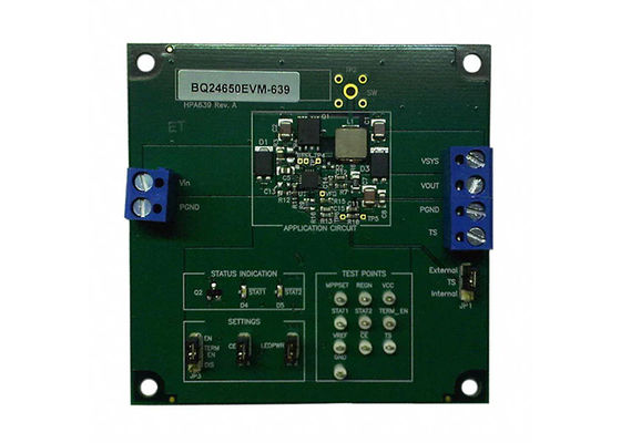 BQ24650EVM-639 Embedded Solutions Battery Charger Solar Powered Power Management Evaluation Board
