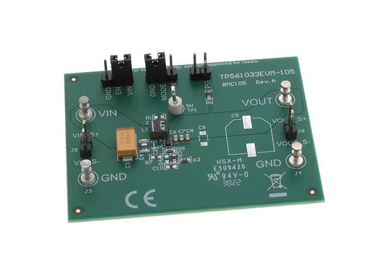 TPS61033EVM-105 Embedded Solutions 3.6V 2A Step-Down Converter Evaluation Board