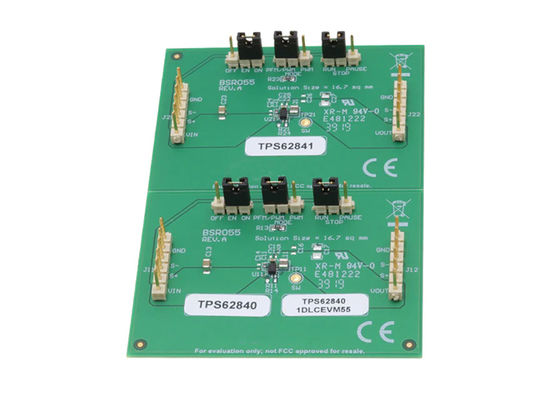 TPS62840-1DLCEVM55 Embedded Solutions 750mA 1.8V To 6.5V Buck Converter Evaluation Board