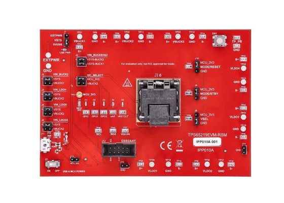 TPS65219EVM-SKT Embedded Solutions High Integrated Power Supply Power Management Evaluation Board