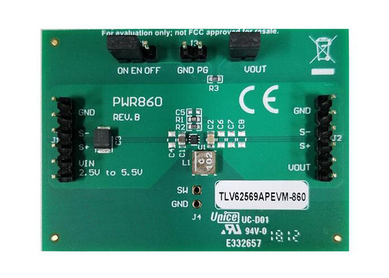 TLV62569APEVM-860 Embedded Solutions TLV62569A Buck Converter Evaluation Module