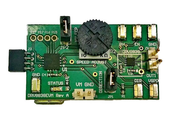 DRV8838EVM Embedded Solutions DRV8838 Brushed DC Motor Driver Evaluation Module