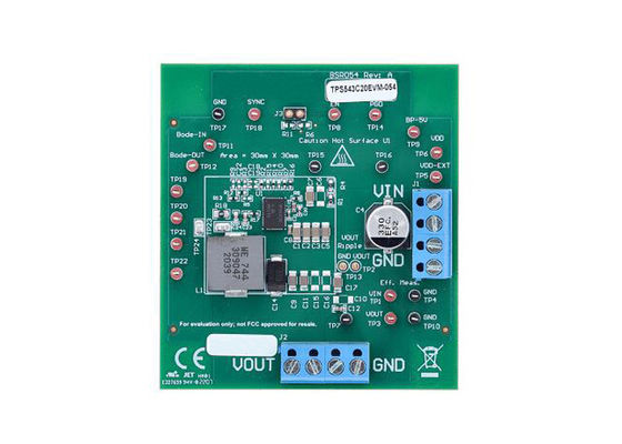 TPS543C20EVM-054 Embedded Solutions TPS543C20 Syncronous Buck Converter Evaluation Module