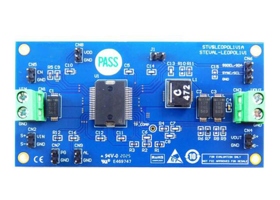 STEVAL-LEOPOL1V1 Embedded Solutions 5A Monolithic Synchronous Switching Regulator Evaluation Board