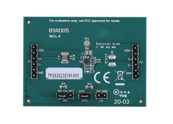 TPS62823EVM-005 Embedded Solutions Step Down Converter TPS62823 DCS-Control Evaluation Module