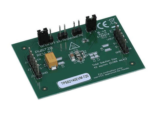 TPS82140EVM-720 Embedded Solutions MicroSiP Module 17V 2A Step Down Converter Evaluation Module