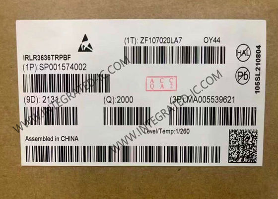 IRLR3636TRPBF 60V 99A Power MOSFET Transistor HEXFET N-Channel with 6.8 mOhms RDS(ON) in DPAK-3 Package