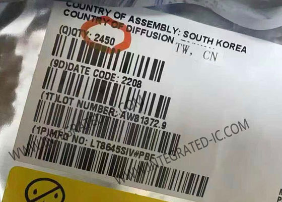 LT8645SIV Integrated Circuit Chip Synchronous Step Down Silent Switcher 2 Buck Regulator