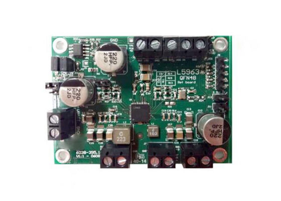 EVAL-L5963Q Embedded Solutions L5963Q Dual Step Down Switching Regulator Evaluation Board