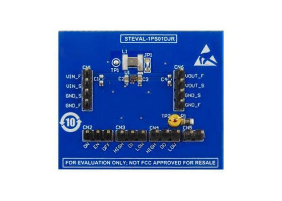 STEVAL-1PS01DJR Embedded Solutions ST1PS01DJR Synchronous Step Down Converter Evaluation Board