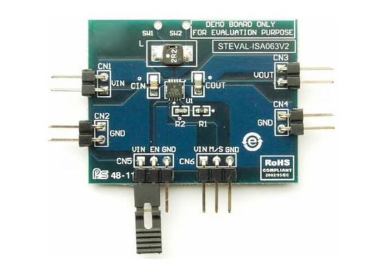 STEVAL-ISA063V2 Embedded Solutions STBB1-APUR Buck Boost DC DC Converter Demonstration Board