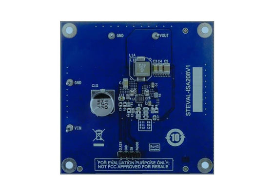 STEVAL-ISA208V1 Embedded Solutions L6983CQTR Synchronous Step Down Regulator Evaluation Board