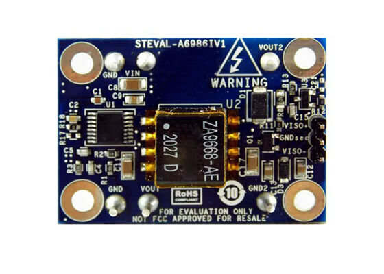 STEVAL-A6986IV1 Embedded Solutions 2 Isolated Outputs DC/DC Step Down Evaluation Board