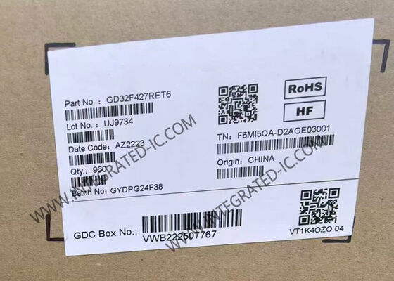 GD32F427RET6 Microcontroller MCU Single Precision 32-Bit 200MHz 2.6V To 3.6V Microcontroller